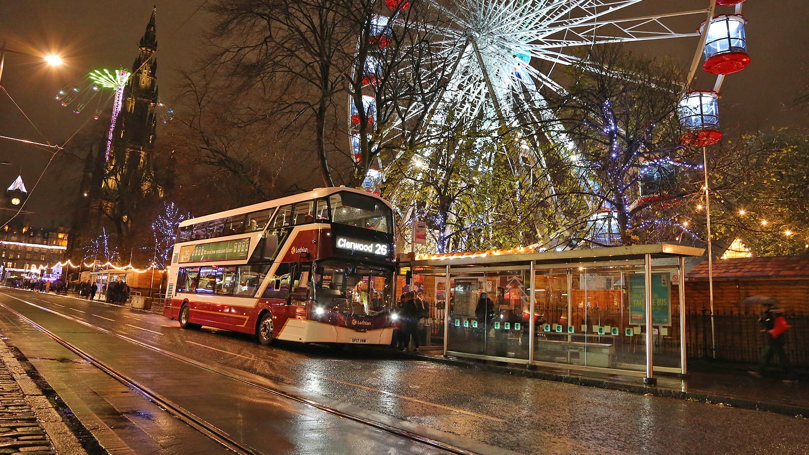 Christmas and New Year Timetables Lothian Buses