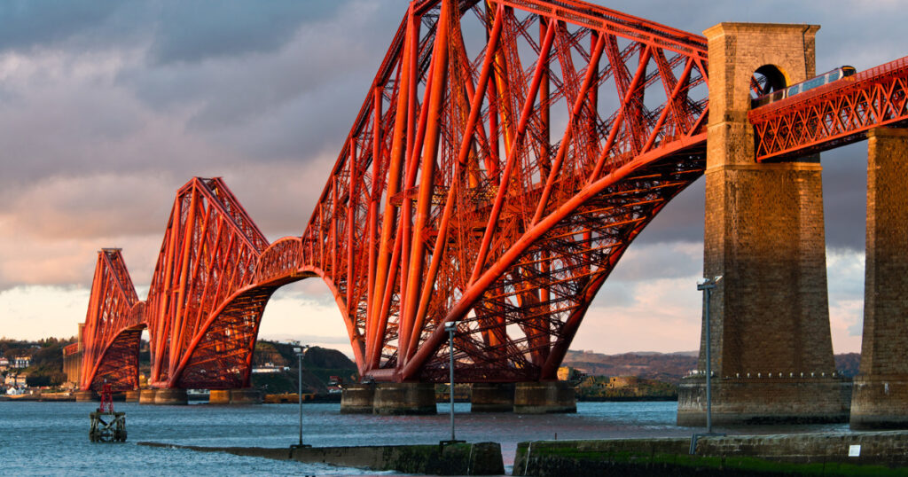 Lothian driver’s charity abseil on iconic Forth Bridge