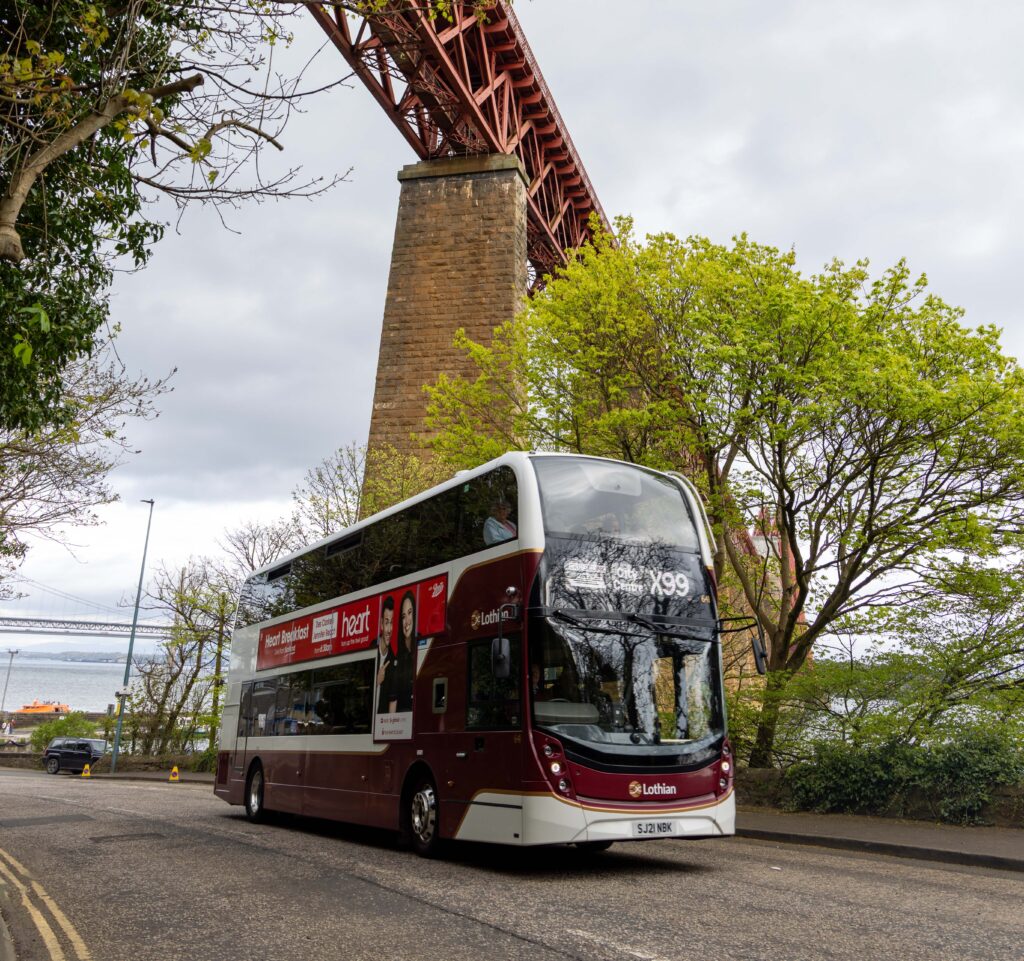 Connections to Edinburgh city centre with Cruiselink X99<span class='secondary_title'>Lothian's Cruiselink X99 returns for visitors arriving into South Queensferry</span>